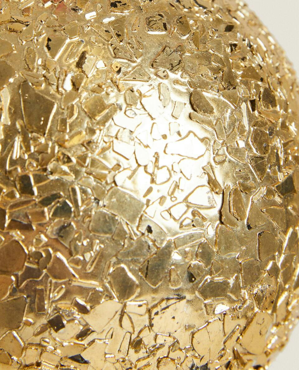 SHINY CHRISTMAS BAUBLE DECORATION