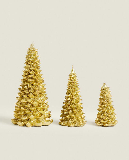 CHRISTMAS TREE DECORATIVE CANDLES