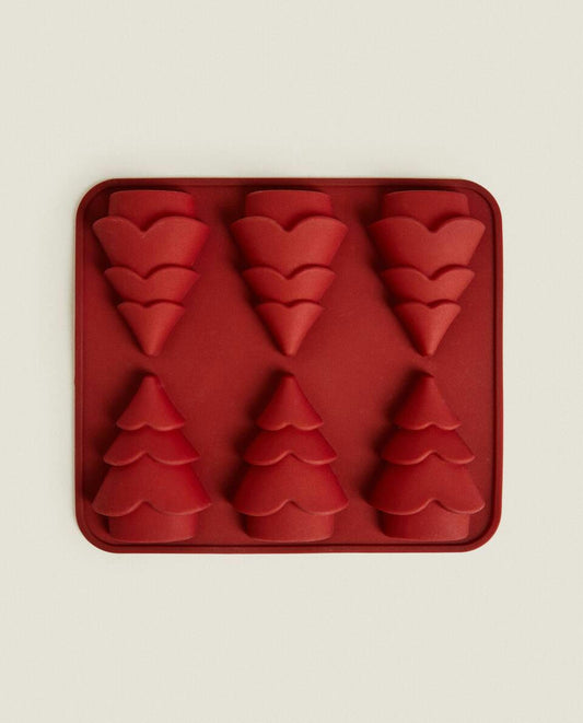 CHRISTMAS TREE SILICONE BAKING MOULD