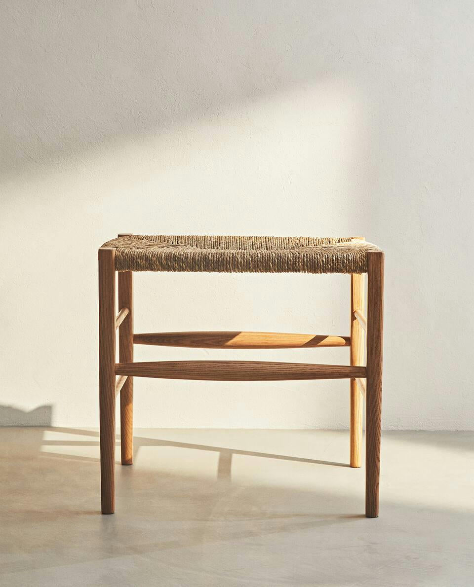 ASH AND SEAGRASS BENCH