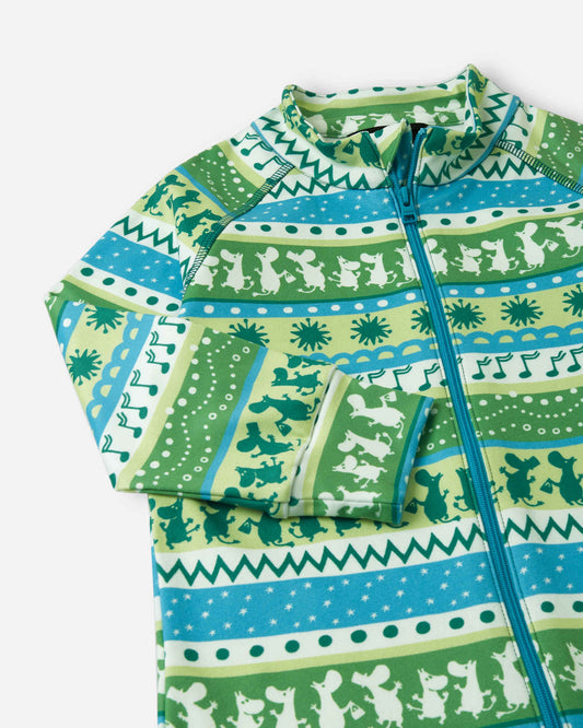 Kleinkinder-Fleece-Overall Moomin Tarhaan