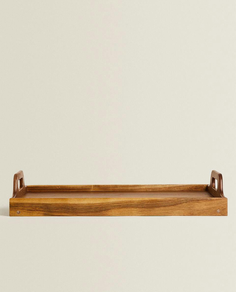 FOLDABLE TRAY WITH HANDLES