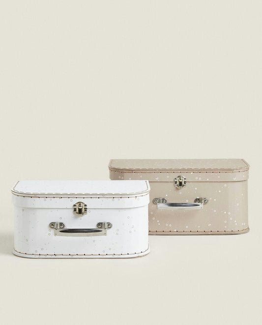 MOON AND STAR PRINT BRIEFCASE