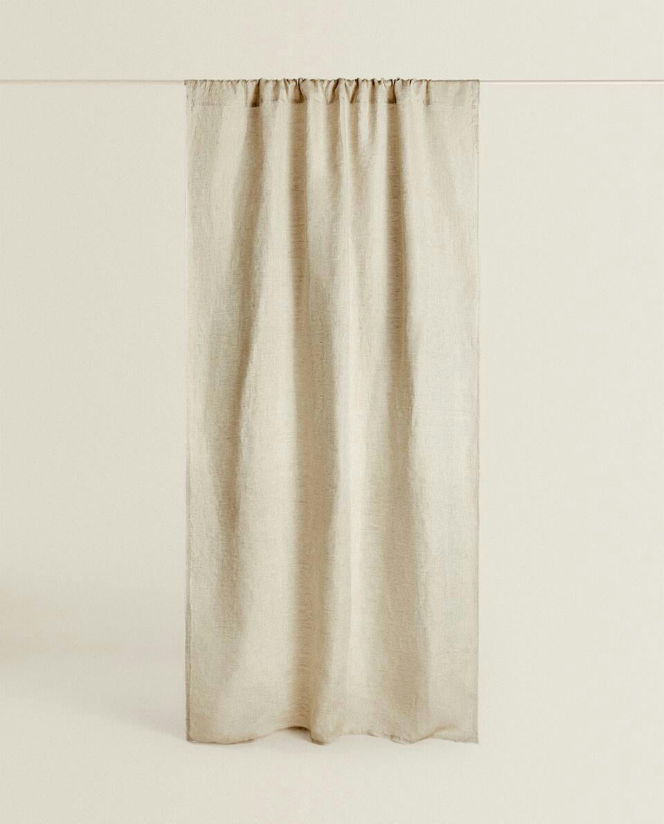 WASHED LINEN CURTAIN