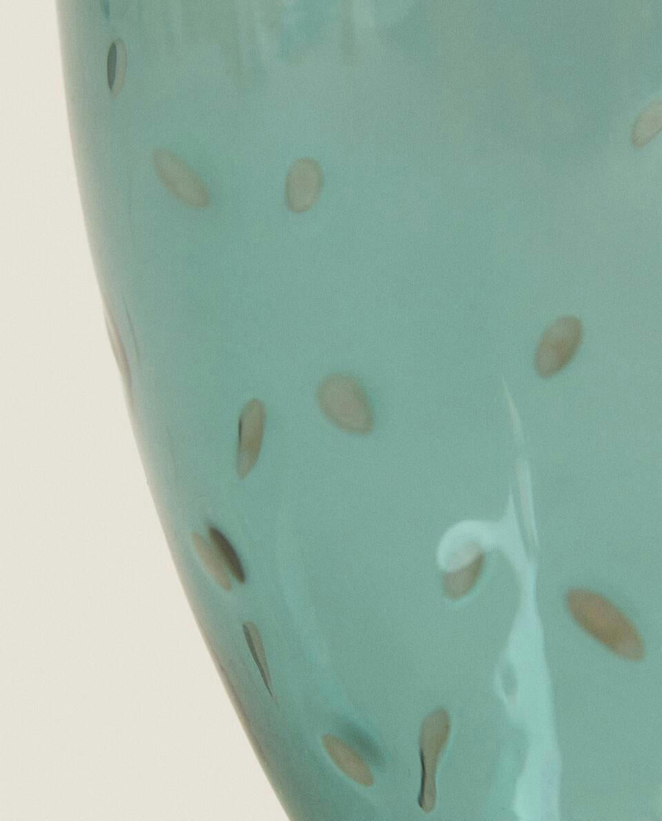 BOROSILICATE GLASS WITH DOTS