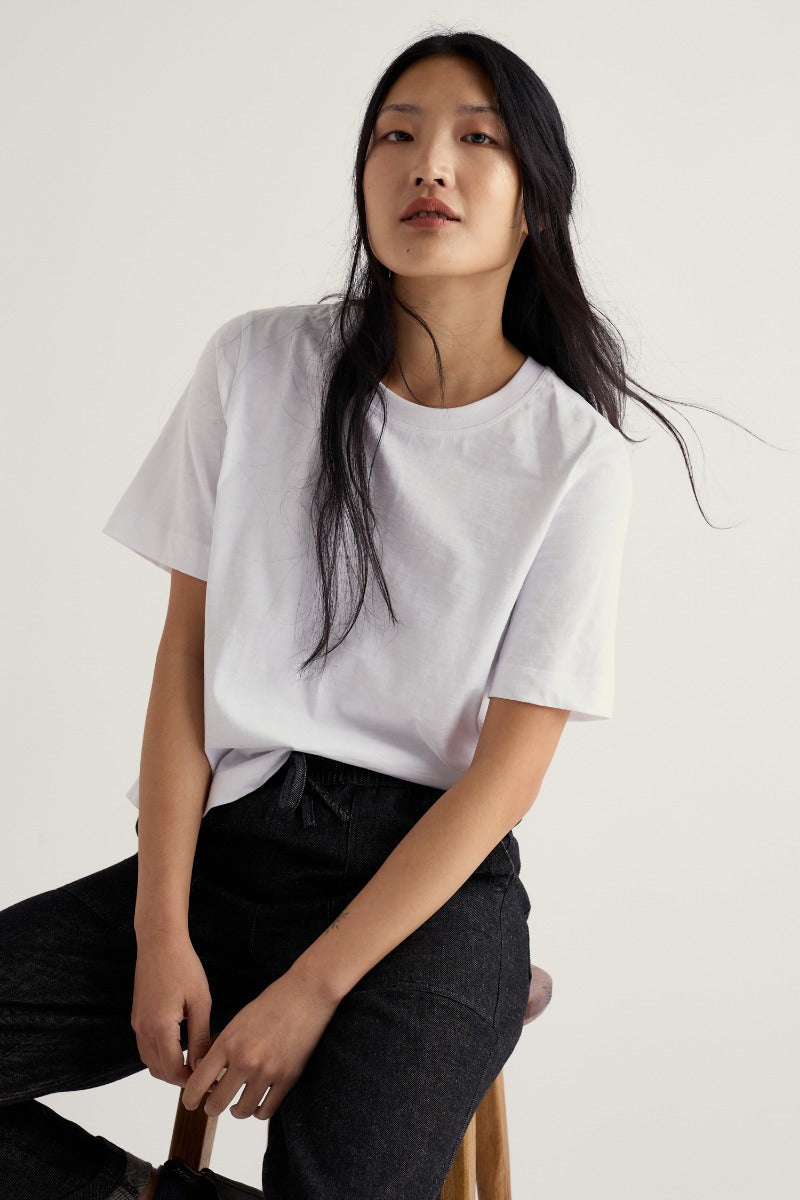 Copseland Plain T-Shirt in GOTS-Certified Organic Cotton Jersey