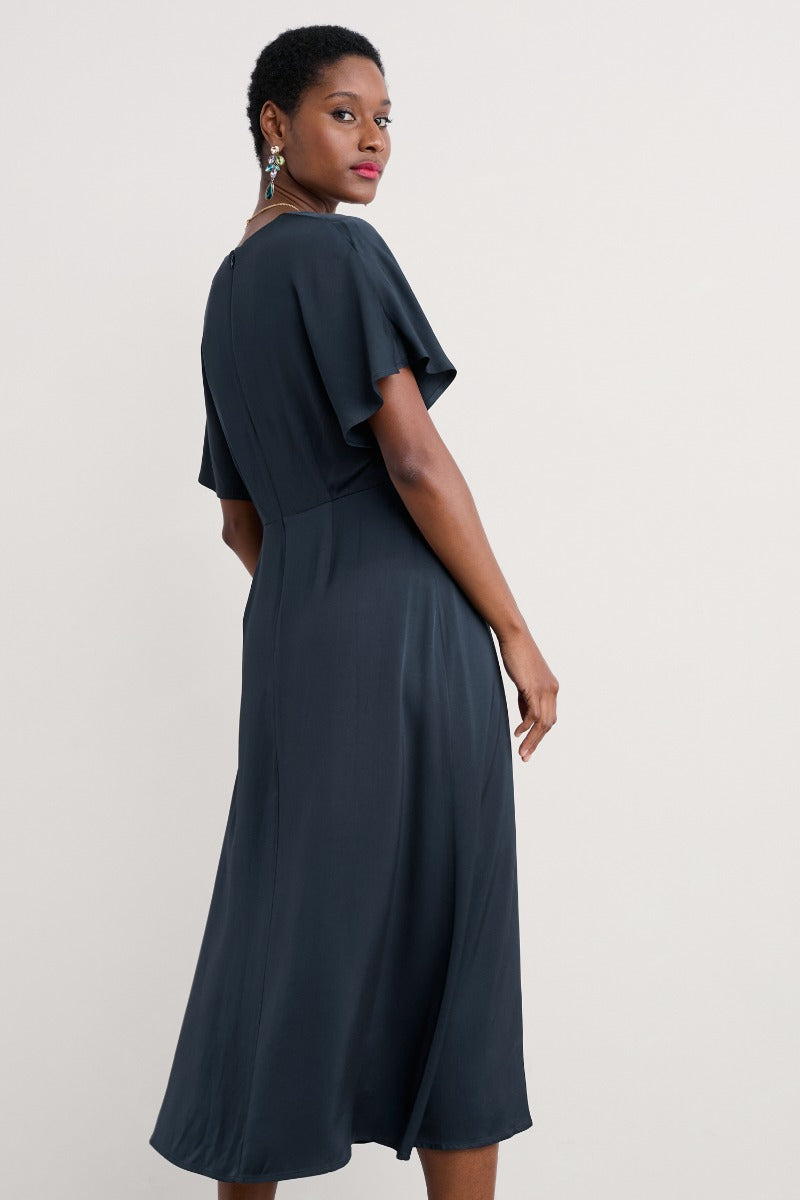 Evenglow Satin Dress
