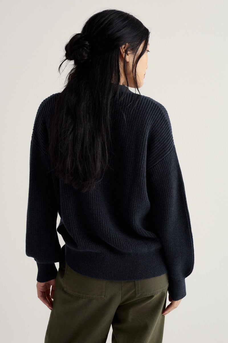 Winding Creek Organic Cotton Knit Cardigan