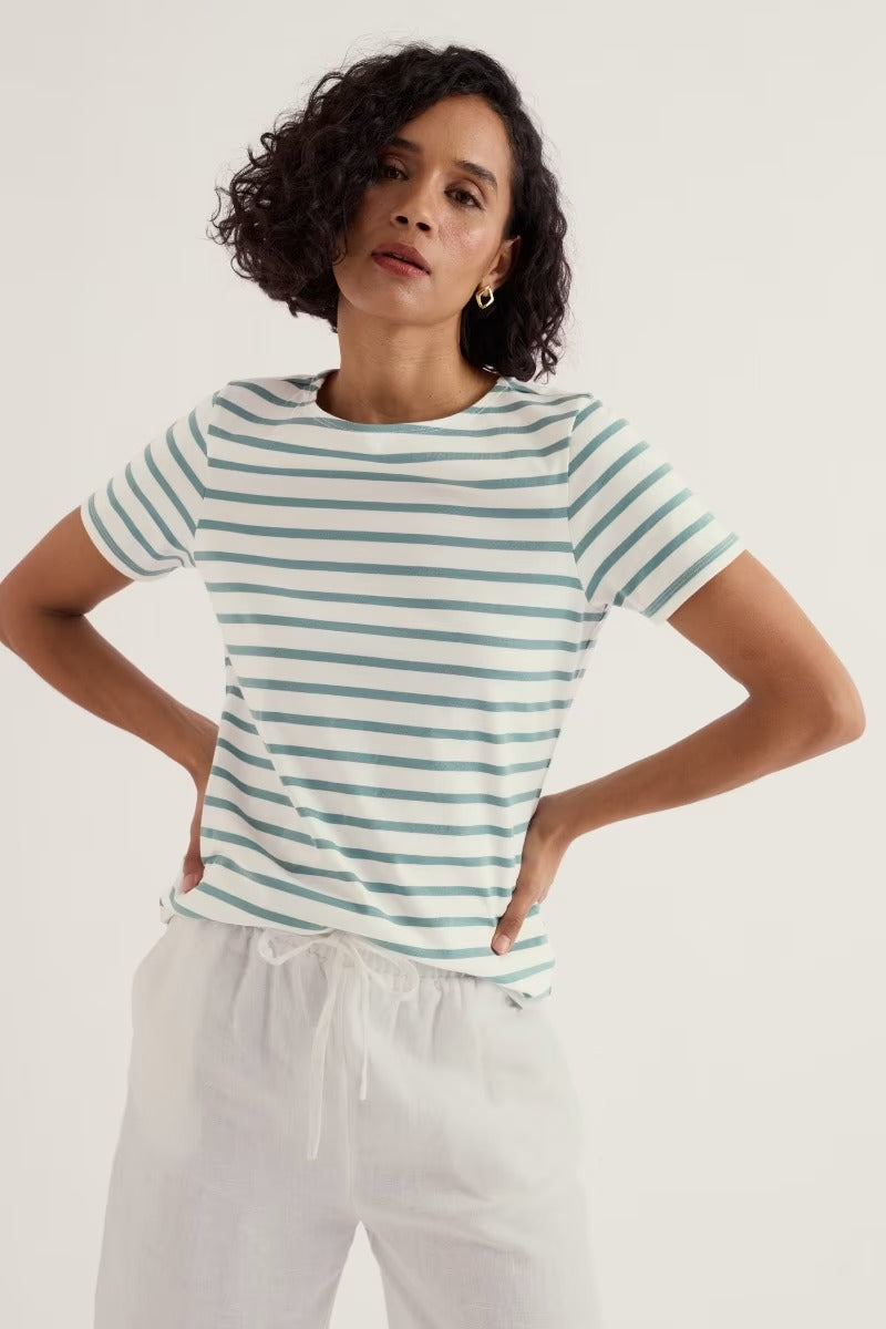 Sailor T-Shirt in GOTS-Certified Organic Cotton Jersey