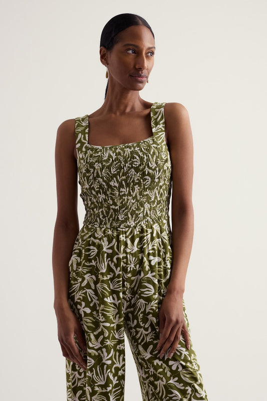 Waxwing Jersey Wide Leg Jumpsuit