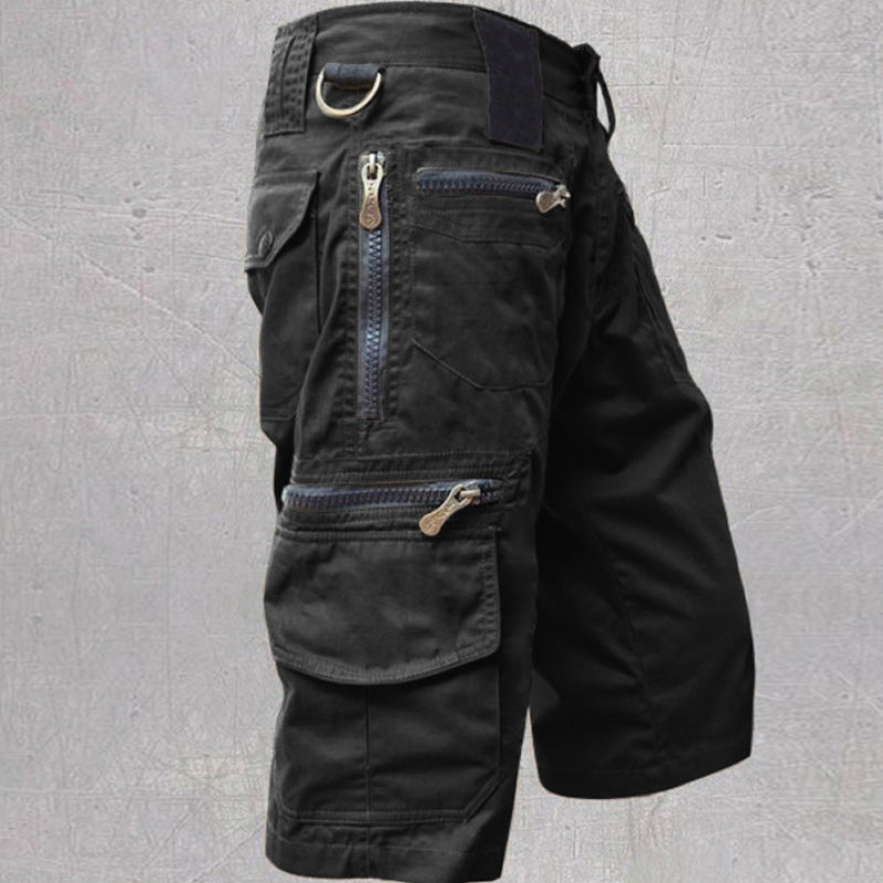Salopette Short Cargo Homme Multi-Poches pour Activités en Plein Air - Achetez 2 Obtenez la Livraison Gratuite