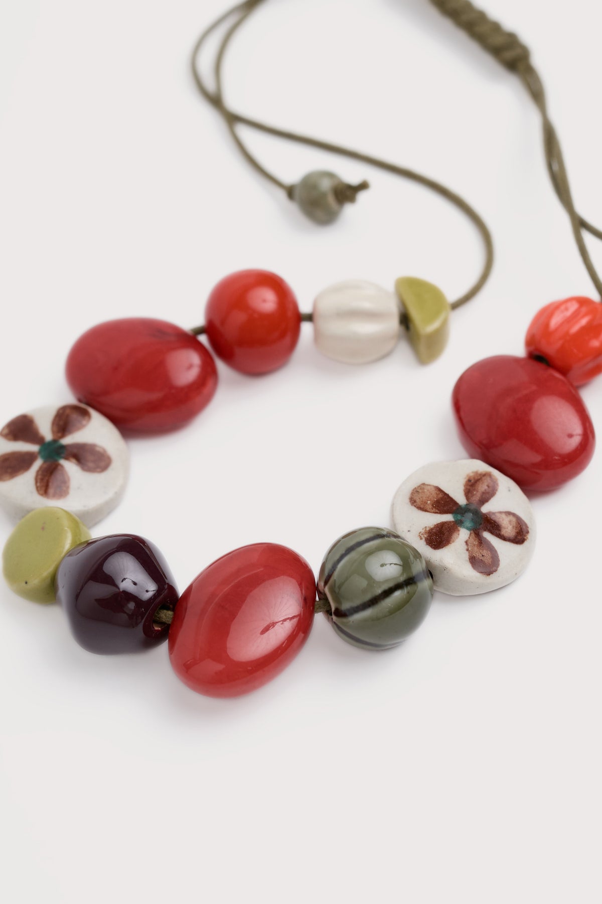 Herbage Beaded Necklace