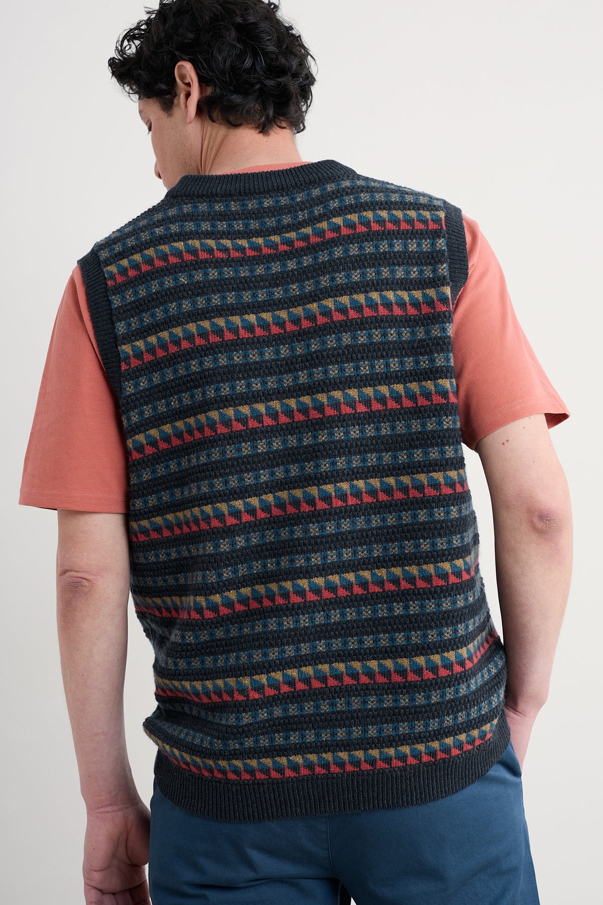 Men's Fair Isle Walt Vest