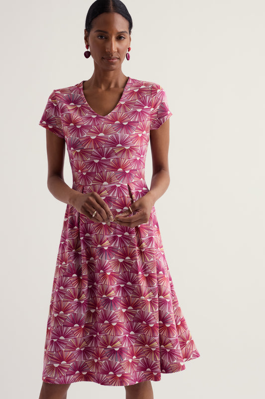 Pier View Jersey Dress