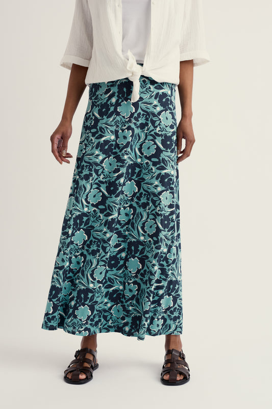 Rose A-Line Ankle Length Skirt