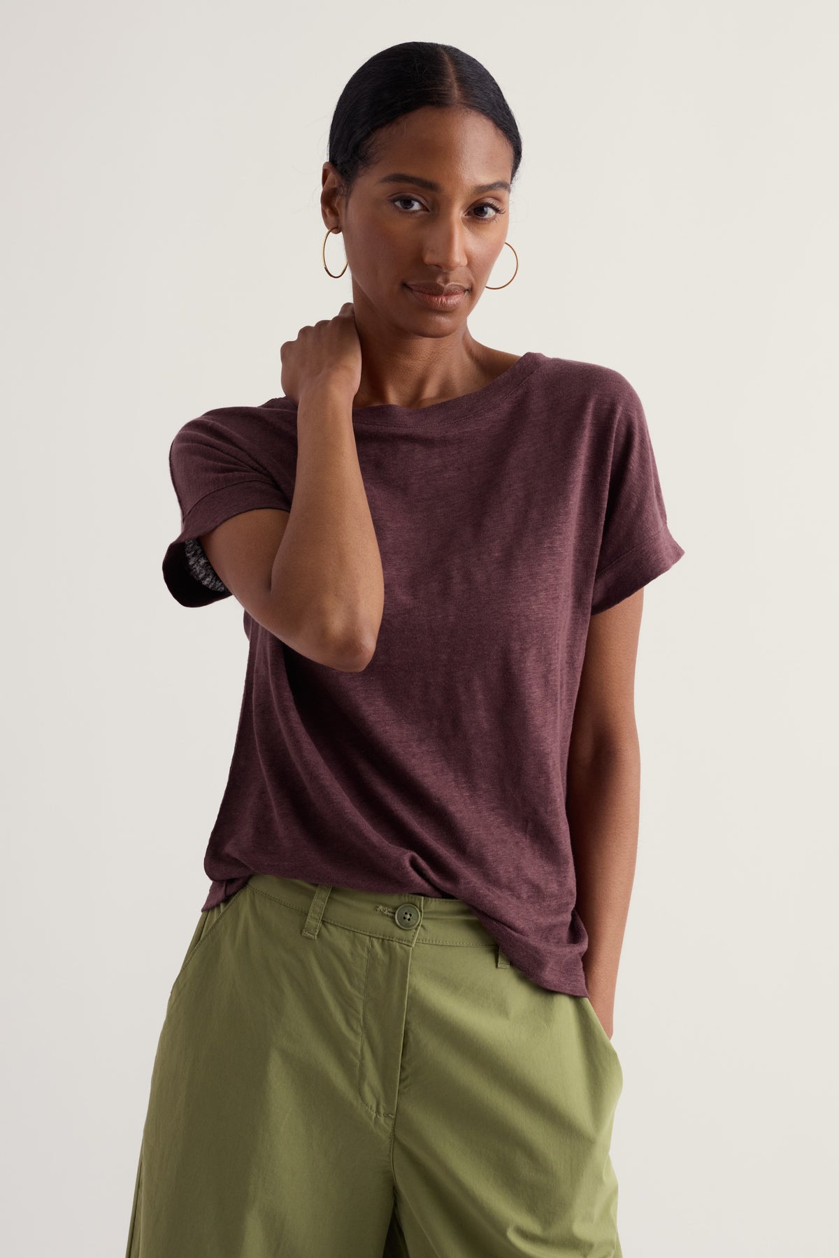 Carn Cove Linen T-Shirt