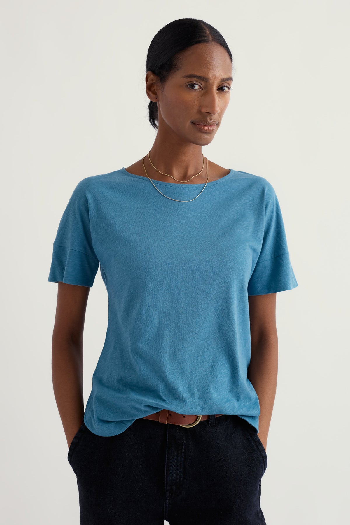 Bryher View T-Shirt in GOTS-Certified Organic Cotton