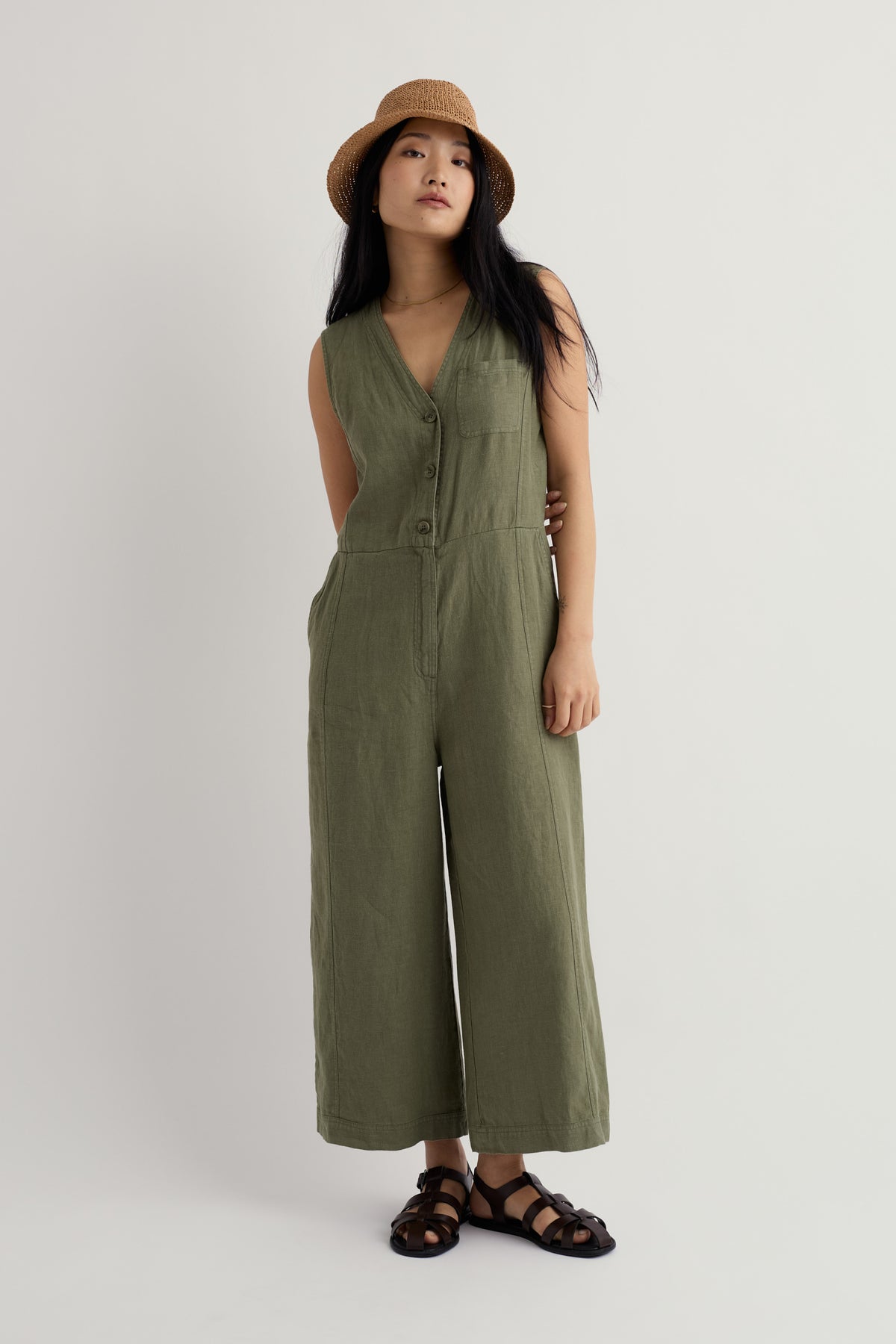 Braya Wide Leg Jumpsuit