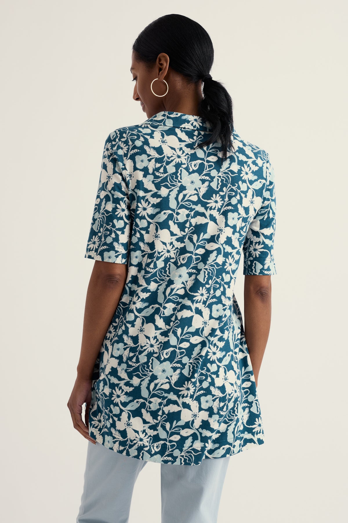 Kosow Collared A-Line Tunic
