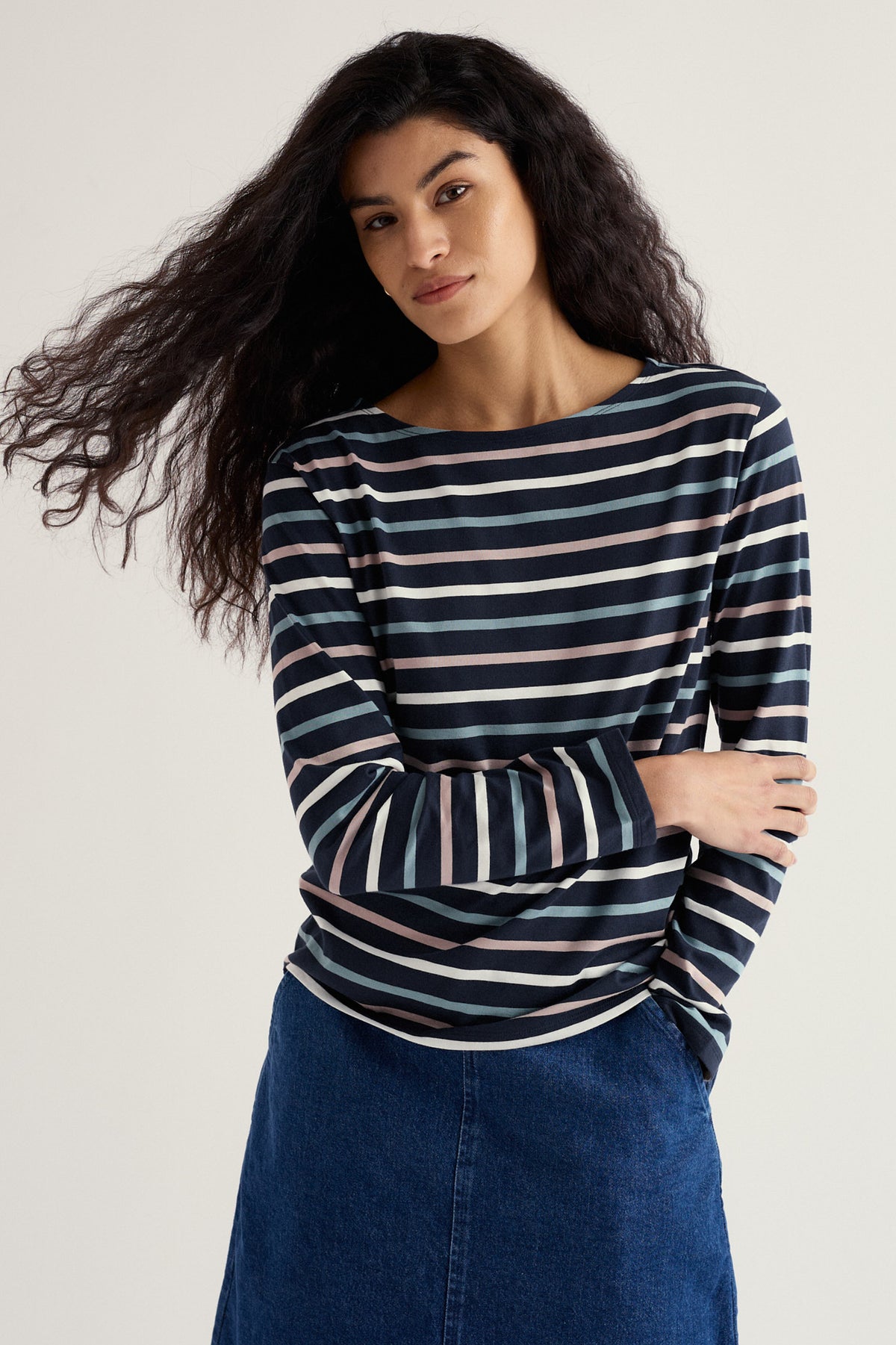 Sailor Shirt in GOTS-Certified Organic Cotton Jersey