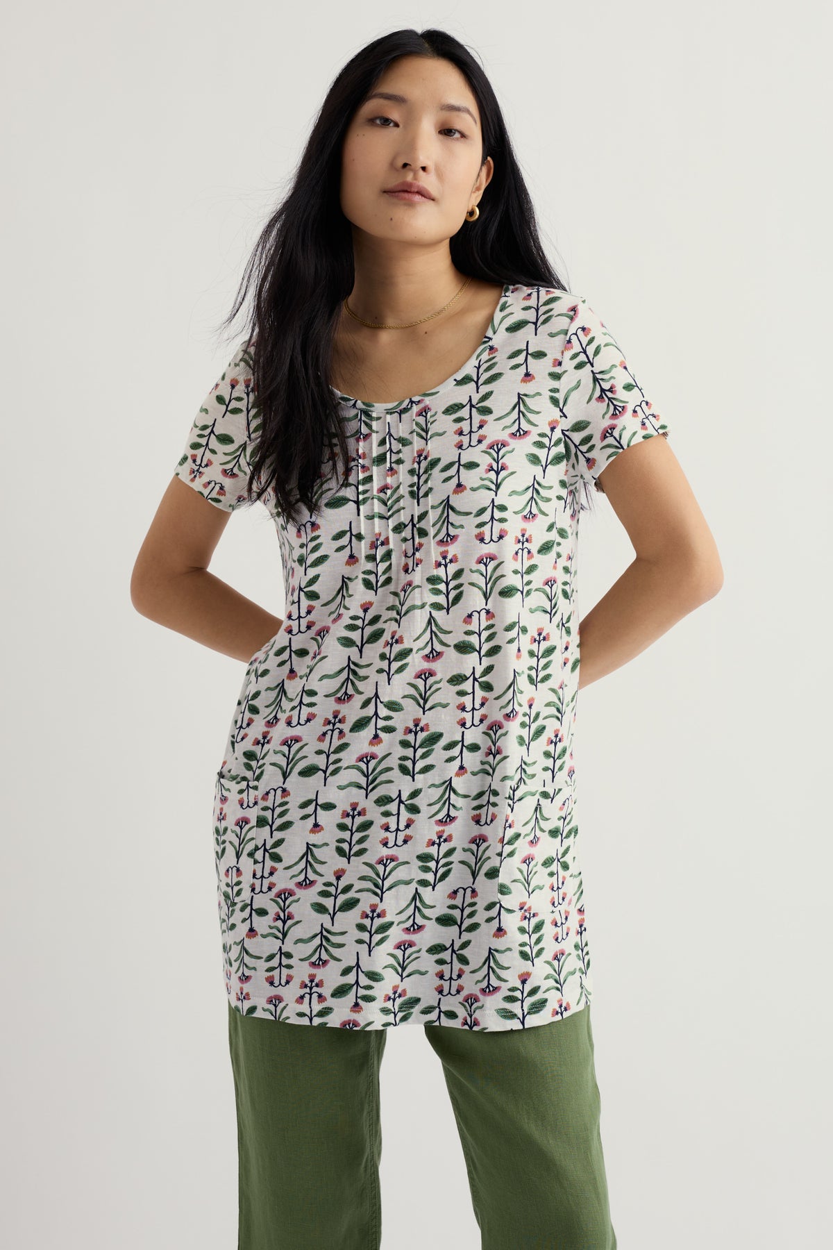 Busy Lizzy Short Sleeve Tunic