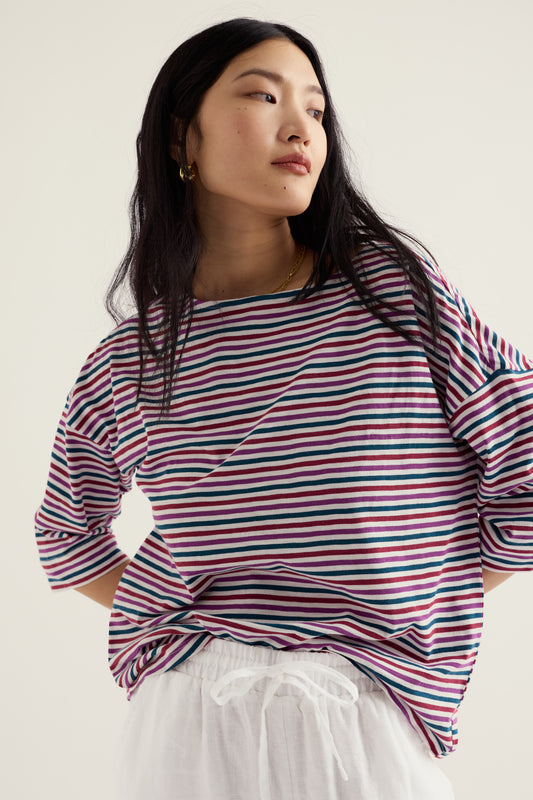 Tremayne Quay Jersey Top in GOTS Organic Cotton