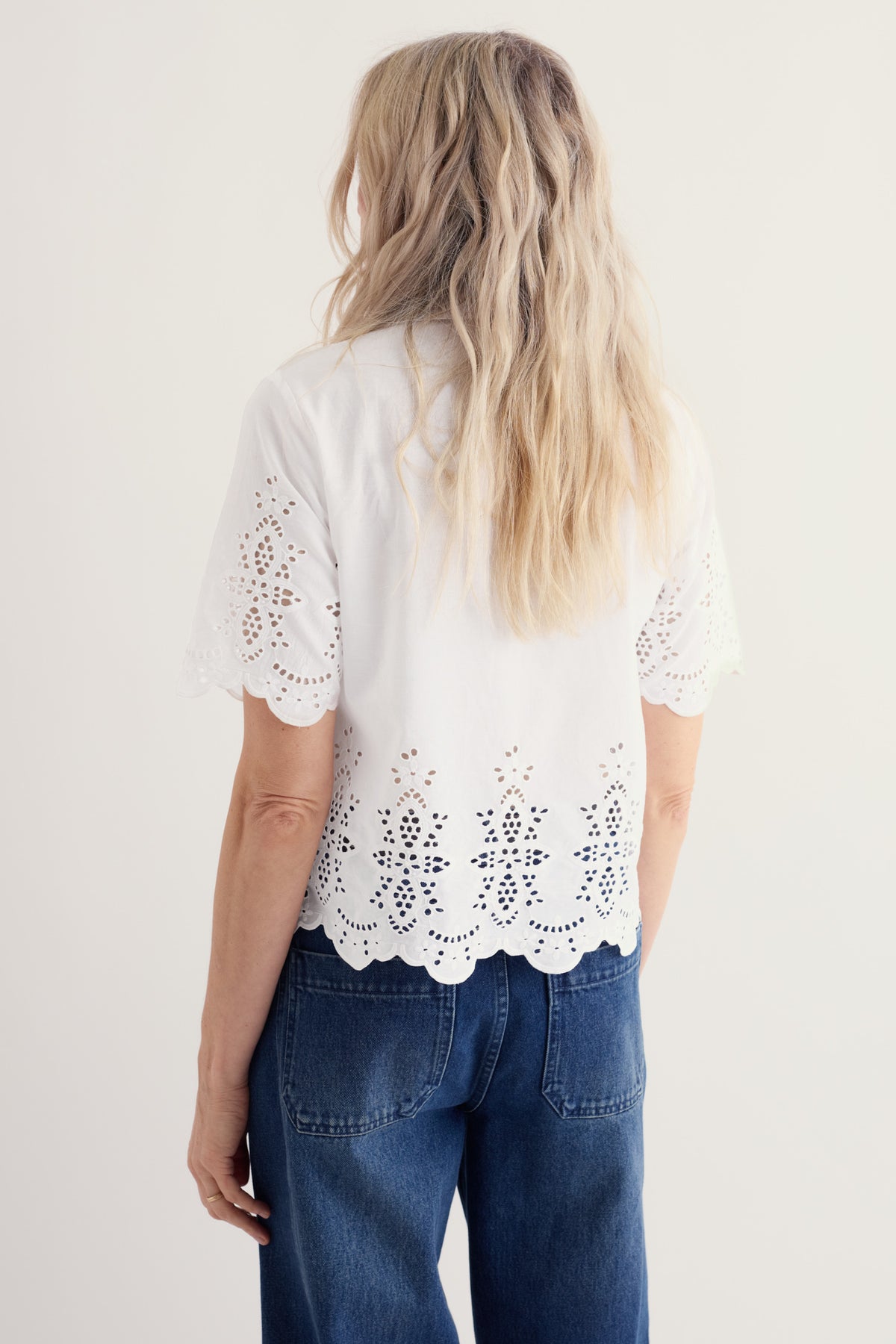 Honeypinnick Embroidered Top in GOTS Organic Cotton