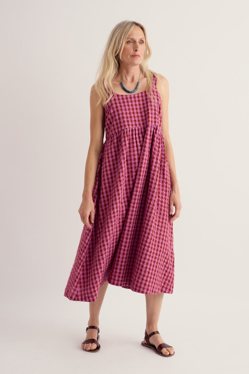 Laity Empire Line Midi Dress