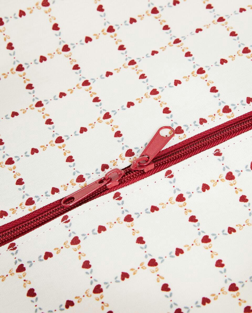 CHRISTMAS CHILDREN STORAGE BAG WITH HEARTS
