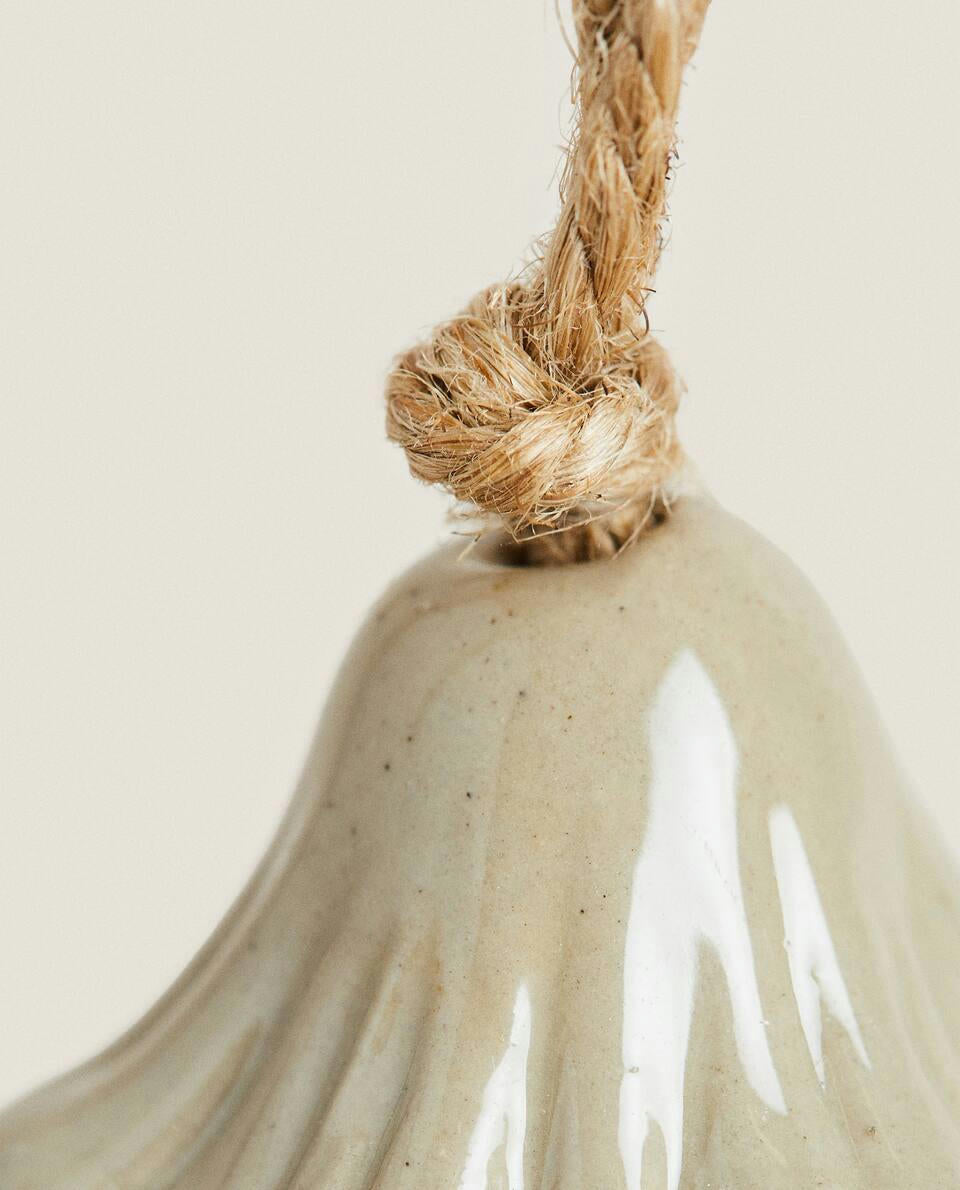 CHRISTMAS CERAMIC MUSHROOM DECORATION