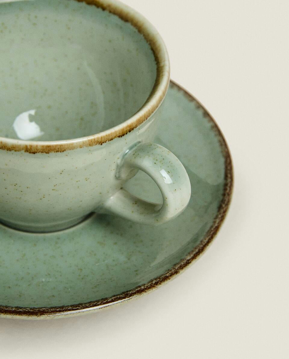 RIM DETAIL TEACUP