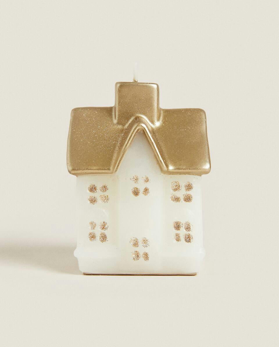 CHRISTMAS HOUSE DECORATIVE CANDLE
