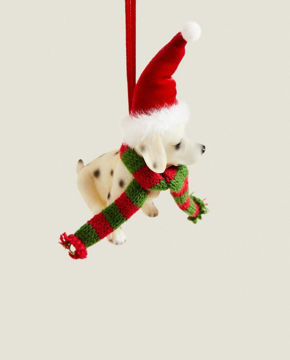 DALMATIAN RESIN CHRISTMAS DECORATION
