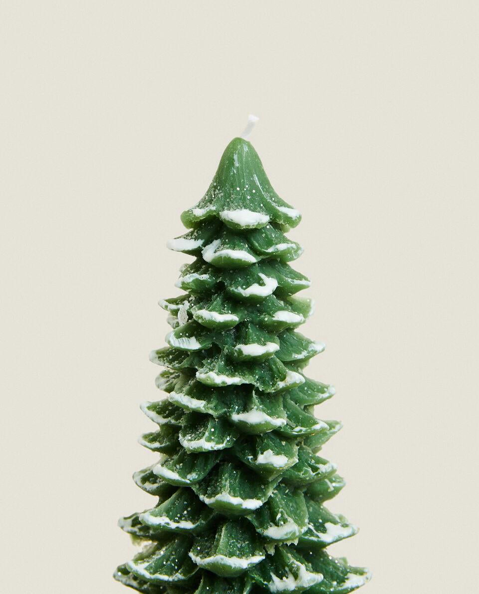 CHRISTMAS TREE DECORATIVE CANDLE