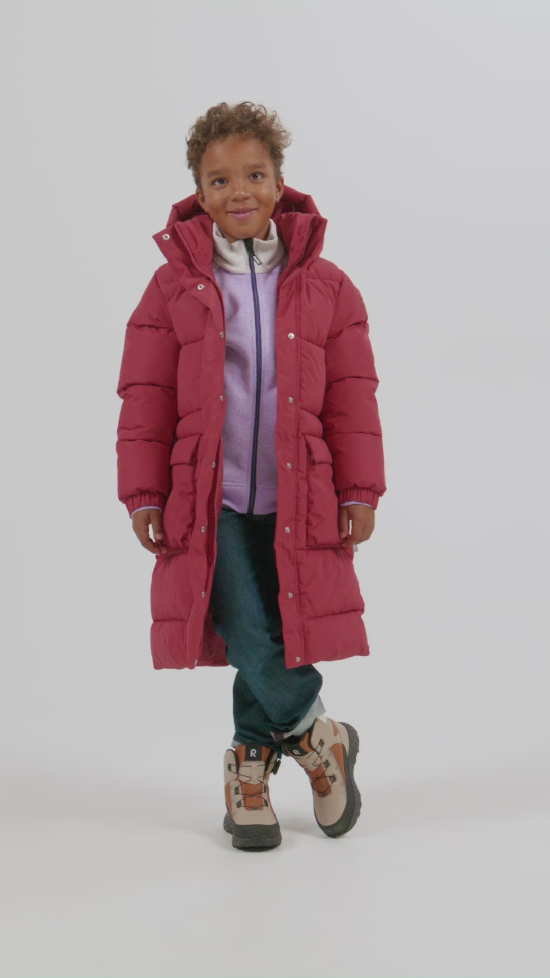 Kids' warm winter parka Kumpula