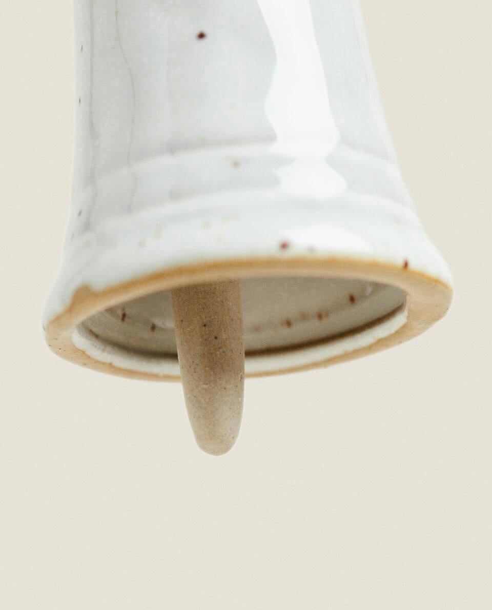 CHRISTMAS CERAMIC BELL DECORATION