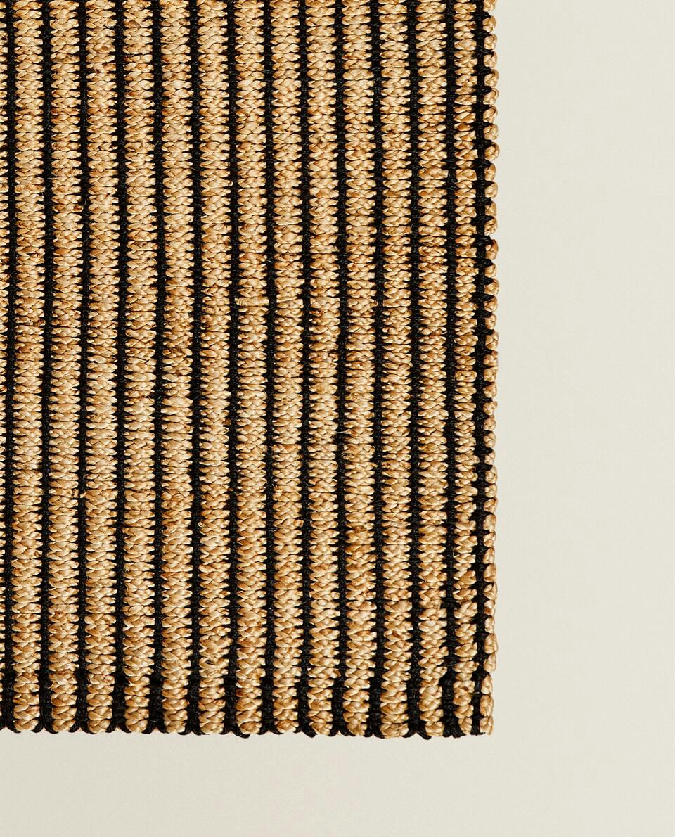 NON-SLIP JUTE RUG