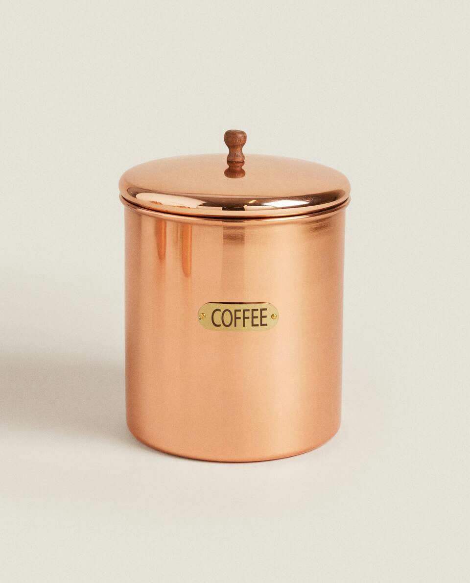 COPPER STORAGE JAR