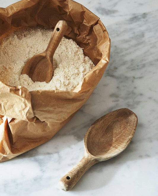 WOODEN SCOOPS (PACK OF 2)