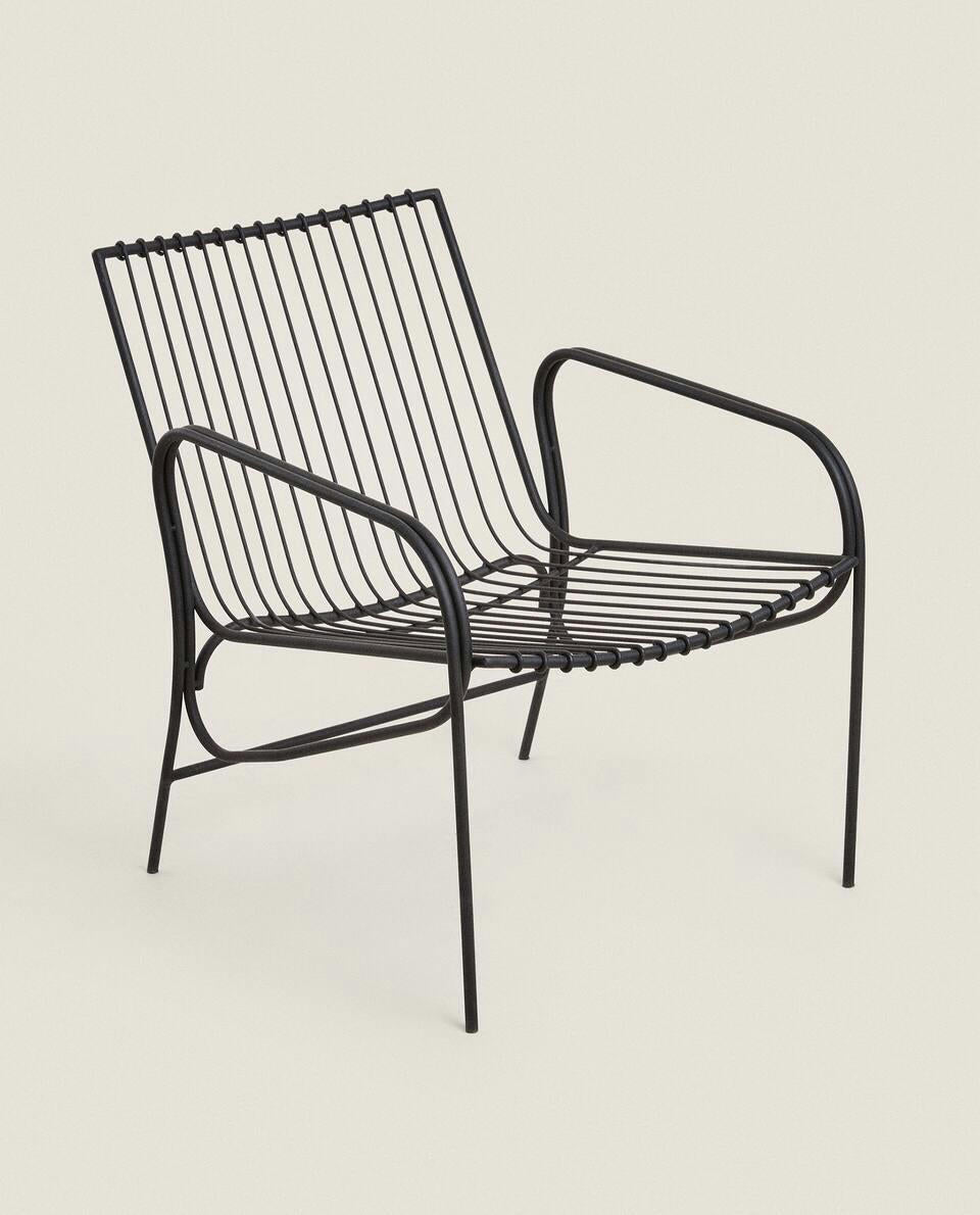 OUTDOOR METAL ARMCHAIR