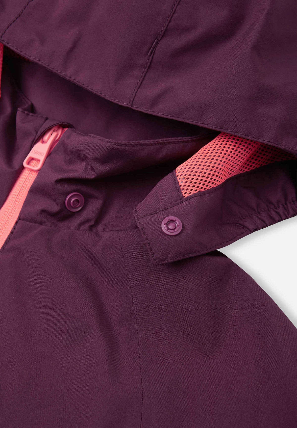 Kids' water-repellent shell jacket Fiskare