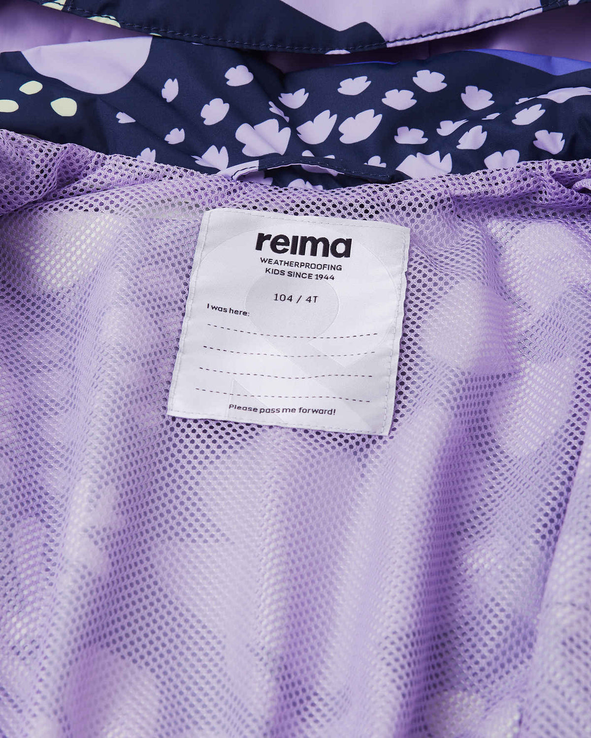 Kids' waterproof jacket Toimela