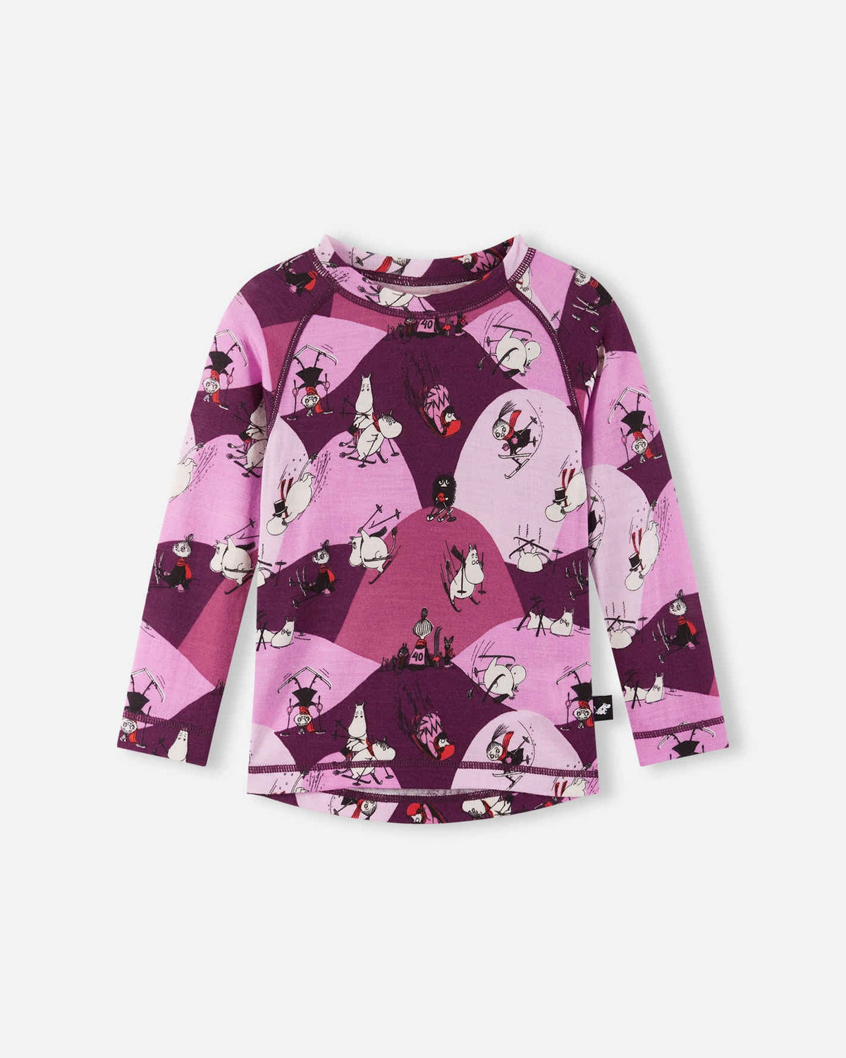 Ensemble de sous-vêtements techniques en laine mélangée Moomin Trivsam pour tout-petits