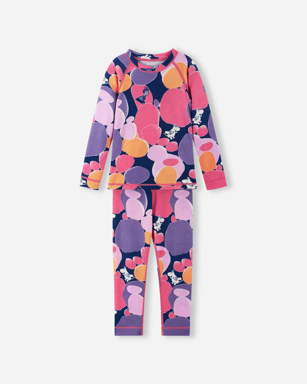 Ensemble couche de base en laine mélangée pour tout-petits Moomin Trivsam