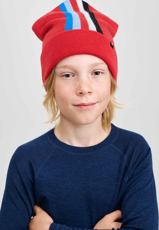 Bonnet enfant en mélange laine mérinos Tiimi