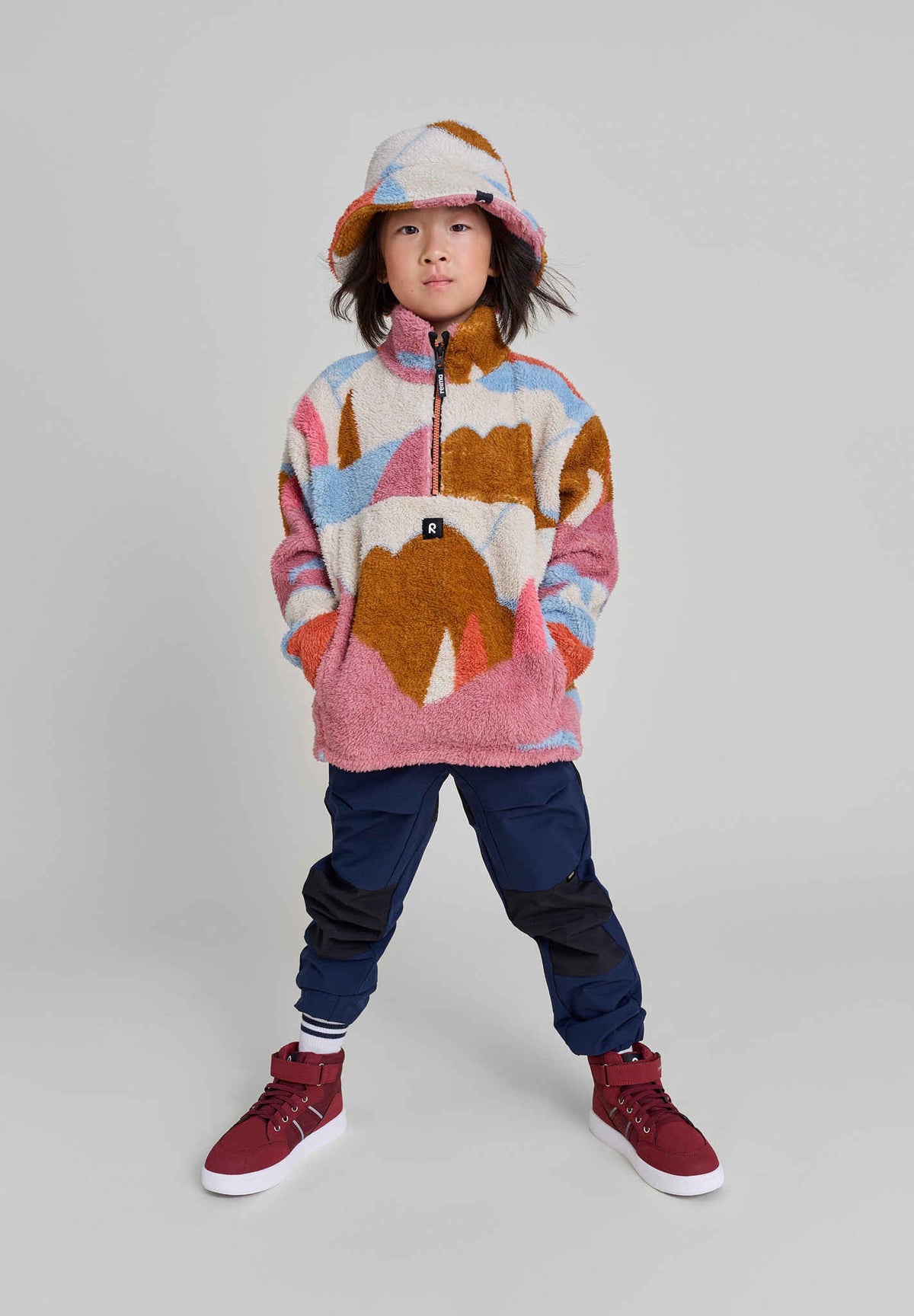 Baskets mi-montantes imperméables pour enfants Skeitti