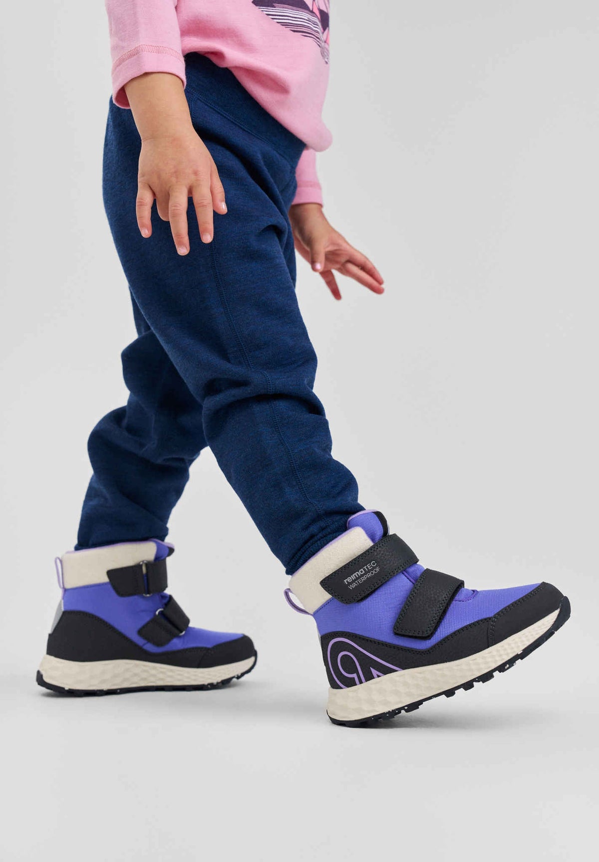 Chaussures d'hiver imperméables pour enfants Hallava