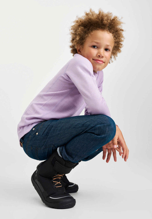 Bottes d'hiver pieds nus pour enfants Talvella Junior