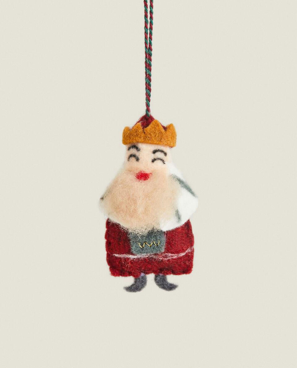 FELT SAINT MELCHIOR CHRISTMAS DECORATION