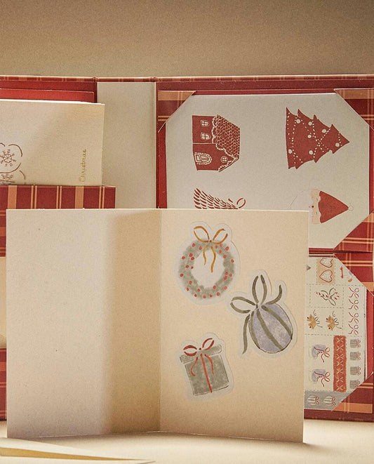 CHILDREN¡¯S CHRISTMAS CARD KIT